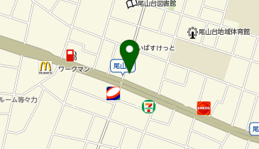 尾山台ビルの地図画像