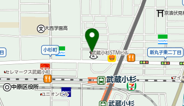 武蔵小杉STMビルの地図画像
