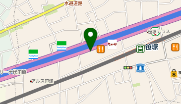 エミーズビルの地図画像