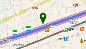 笹塚明和ビルの地図画像