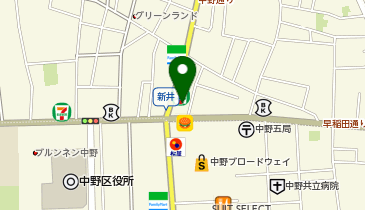 ONEST中野ビルの地図画像