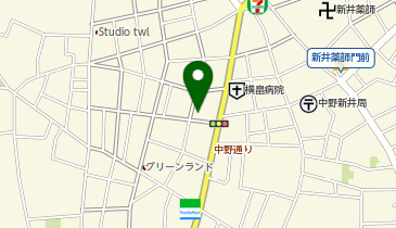 K・Sビルの地図画像