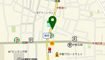 安田ビルの地図画像