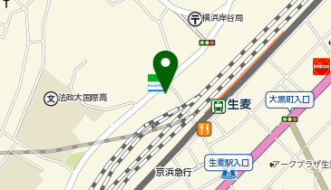 博大ビルの地図画像