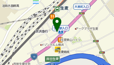 生麦第1ビルの地図画像