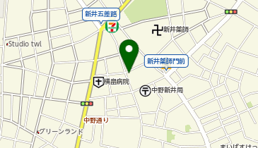 岡田ビルの地図画像