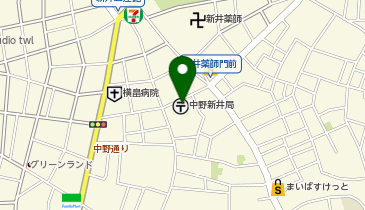 山田ビルの地図画像