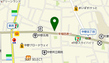松花ビルの地図画像