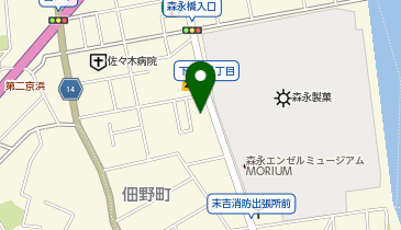 橋ビルの地図画像