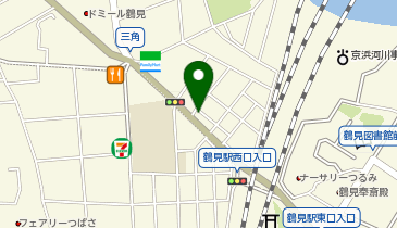 鶴見第二ビルの地図画像