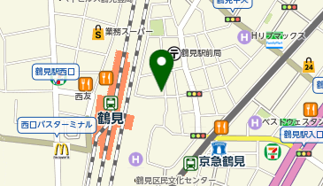 巻田ビルの地図画像