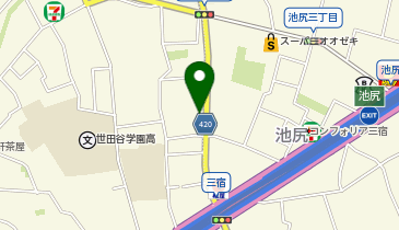 ヒラネビルの地図画像