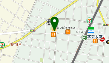南南西の風ビルの地図画像