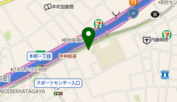 初台パークサイドビルの地図画像