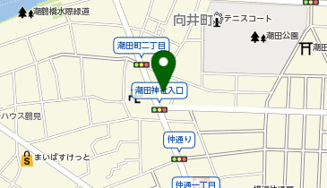 MIC潮田ビルの地図画像