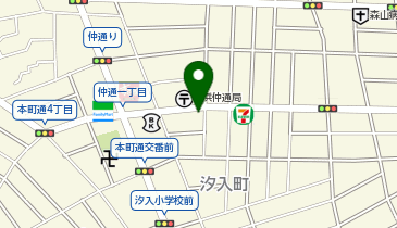 本田屋ビルの地図画像