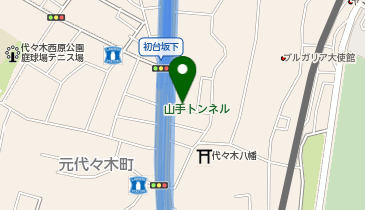 ヤマキビルの地図画像