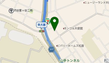 林財団ビルの地図画像