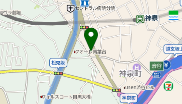 渋谷MKビルの地図画像