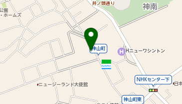神山ビルの地図画像