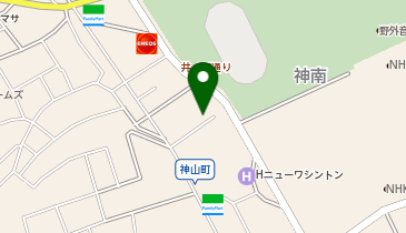 田アビルの地図画像