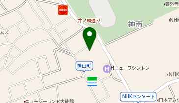 神山町HSビルの地図画像