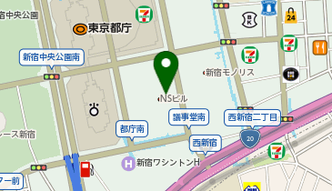 新宿NSビルの地図画像