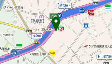養命酒ビルの地図画像