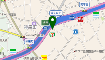グリーン南平台ビルの地図画像