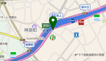 南平台1510ビルの地図画像