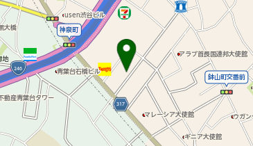 たばこ組合ビルの地図画像