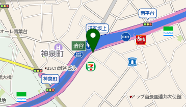 MAC渋谷ビルの地図画像