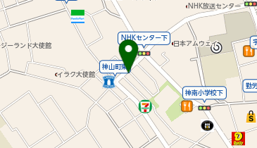 ユニデン渋谷ビルの地図画像