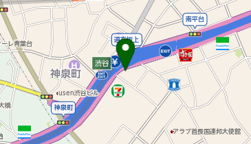 南平台アイアイビルの地図画像