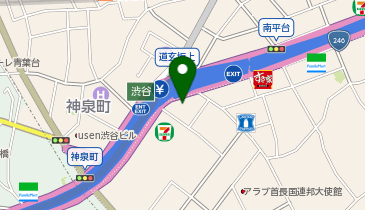 帝都渋谷ビルの地図画像