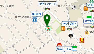 眞砂ビルの地図画像