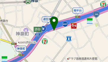 南平台今井ビルの地図画像
