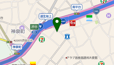 サトウビルの地図画像
