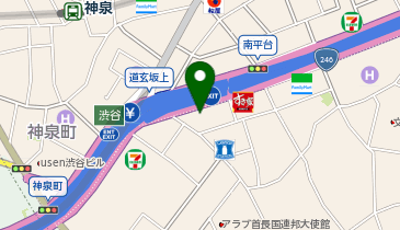 前川ビルの地図画像