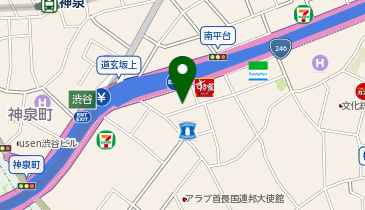 a-bandsビルの地図画像