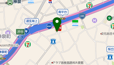 E-GAMIビルの地図画像