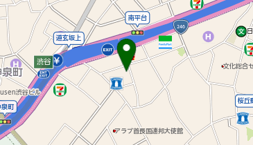 コーデンシTK渋谷ビルの地図画像