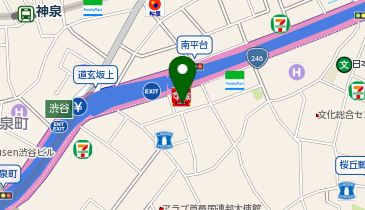 フレックス土井ビルの地図画像