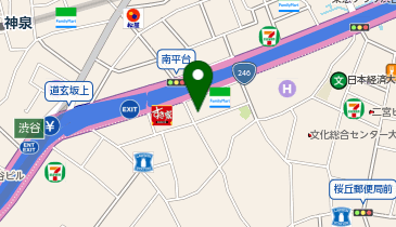 NSW渋谷CIビルの地図画像