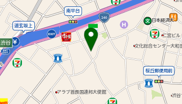 青野ビルの地図画像