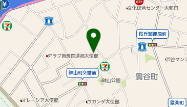 南平台Aビルの地図画像
