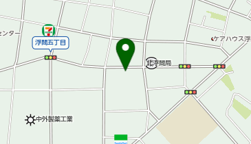 平山ビルの地図画像