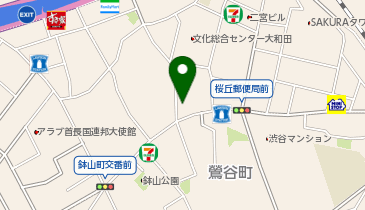 NEWSスクウェアWビルの地図画像
