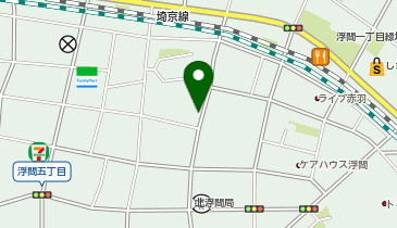 第二タニガミビルの地図画像