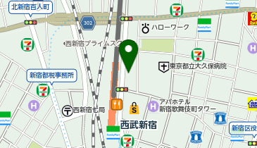 新宿永谷ビルの地図画像